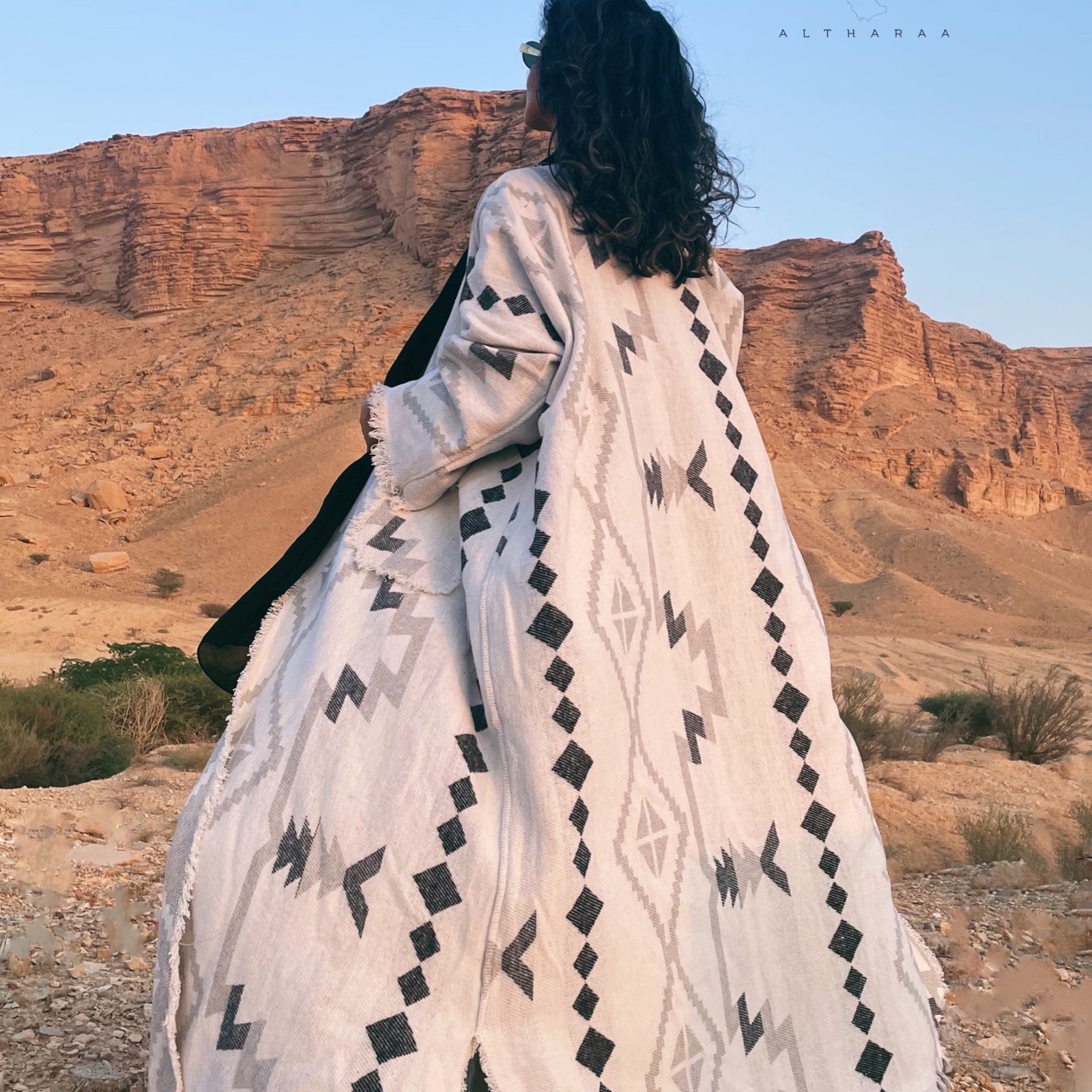 صوف تركي دبل فيس (أسود) - Image 2