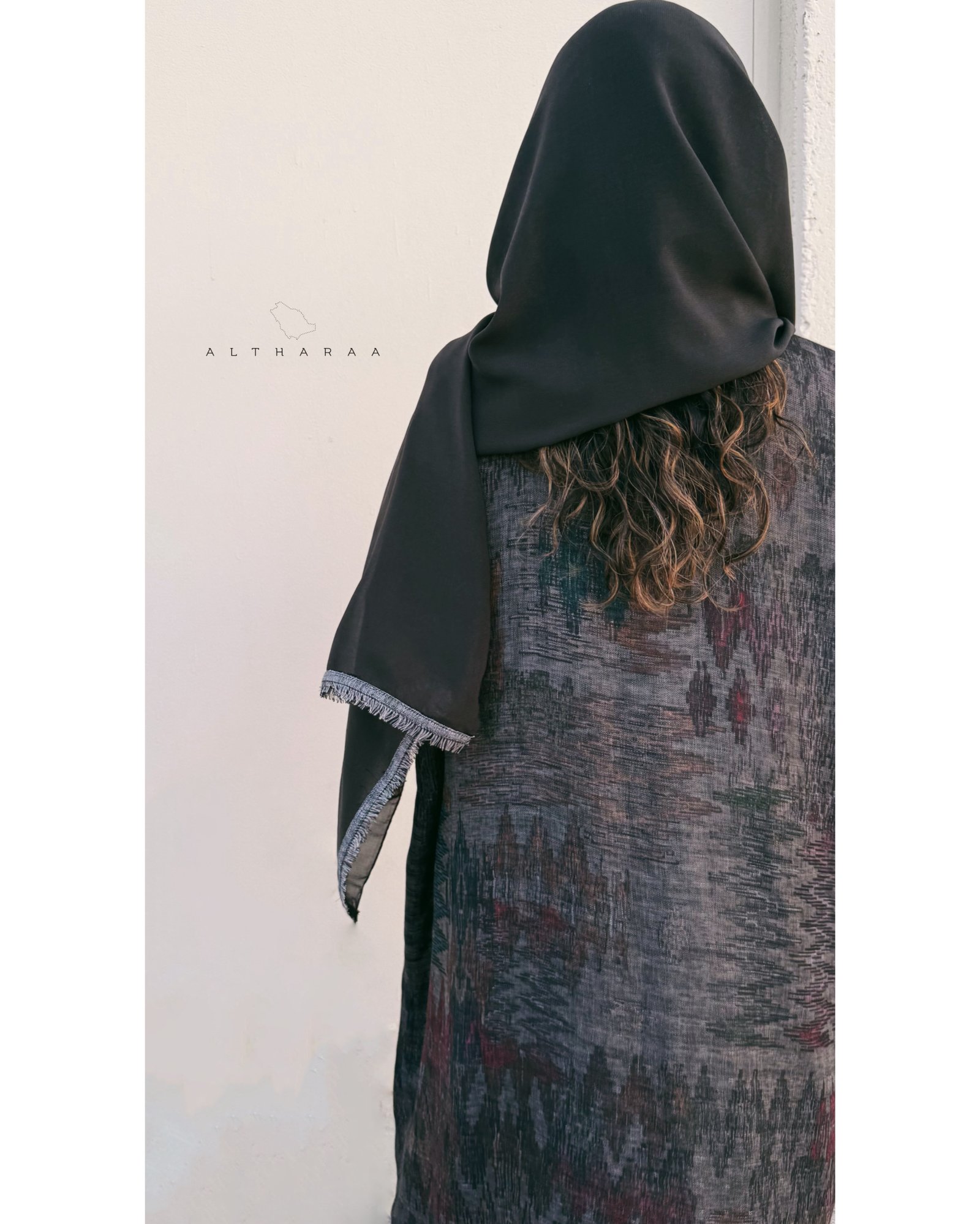 لينن خيش هندي (رمادي) - صورة 2