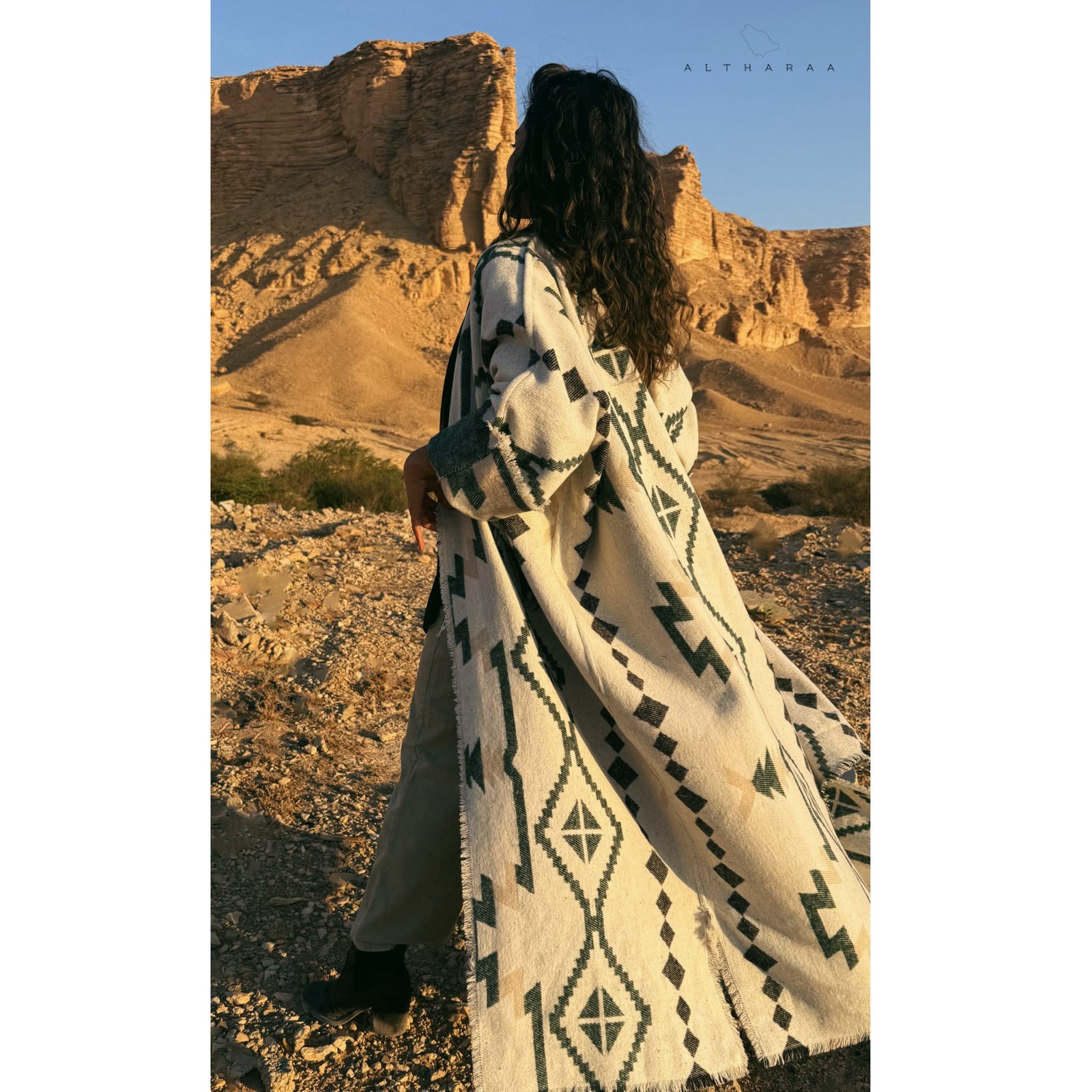 صوف تركي دبل فيس (أخضر غامق) - صورة 3