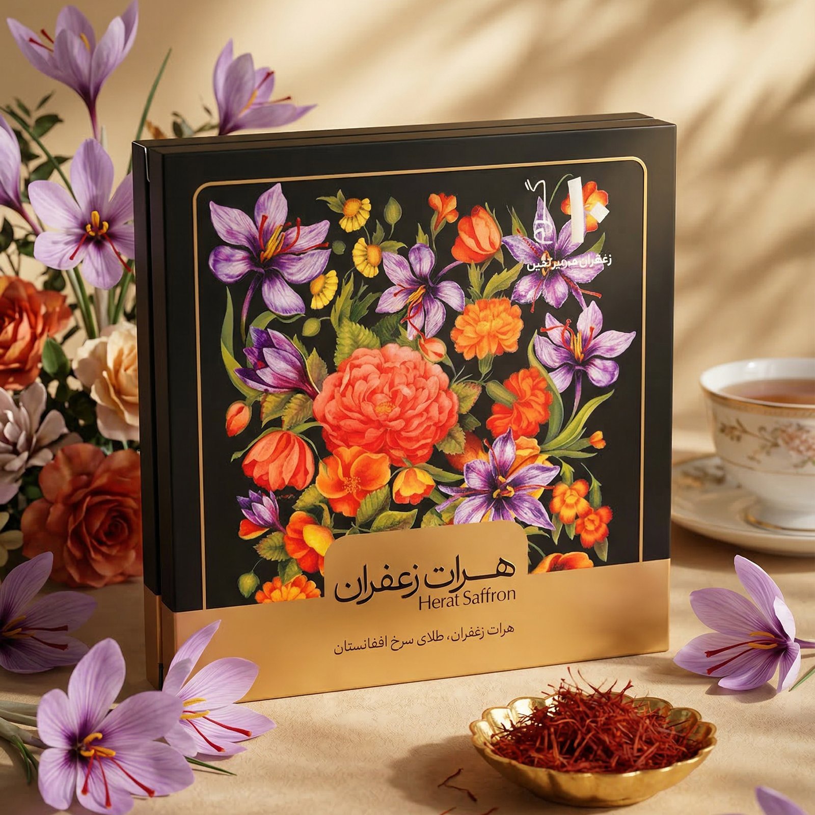 زعفران سوبر نقیل 10 جرام - صورة 1