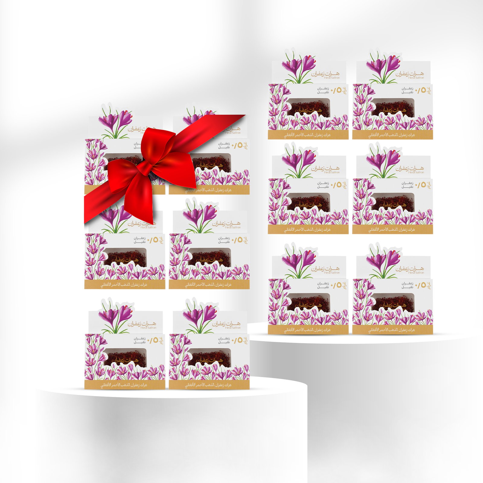 6 boxes of Negin Saffron 0.5 gr + 6 boxes free - Image 1