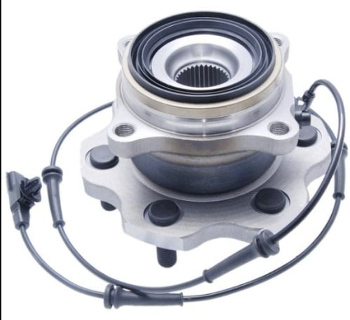 Rear wheel hub and bearing  - Image 1