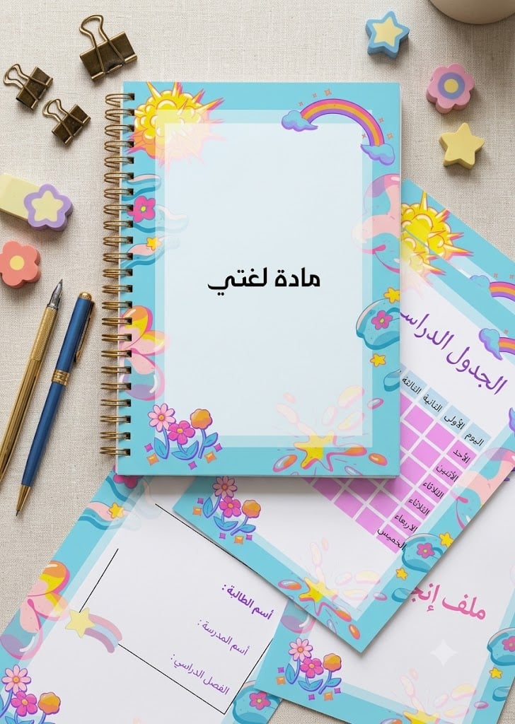 ملف إنجاز ولادي بناتي - صورة 1