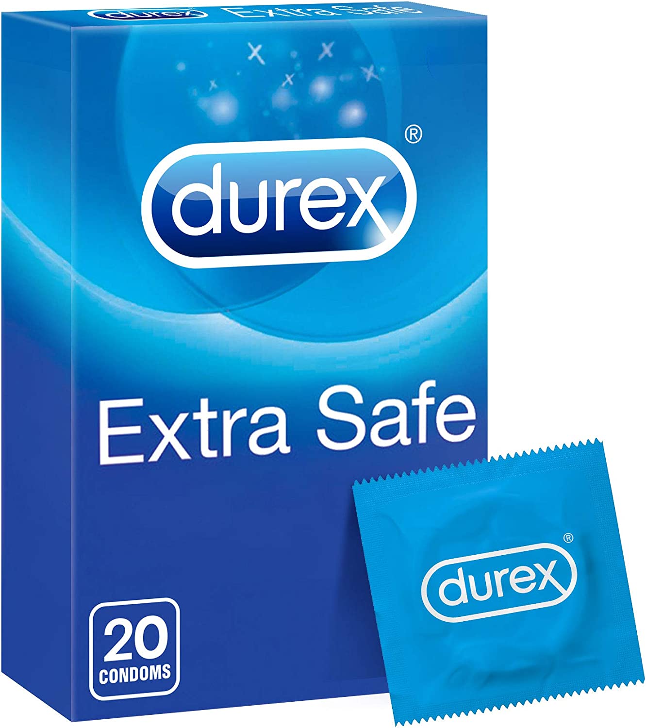 Durex Extra Safe Condom - Pack of 20 - Image 1