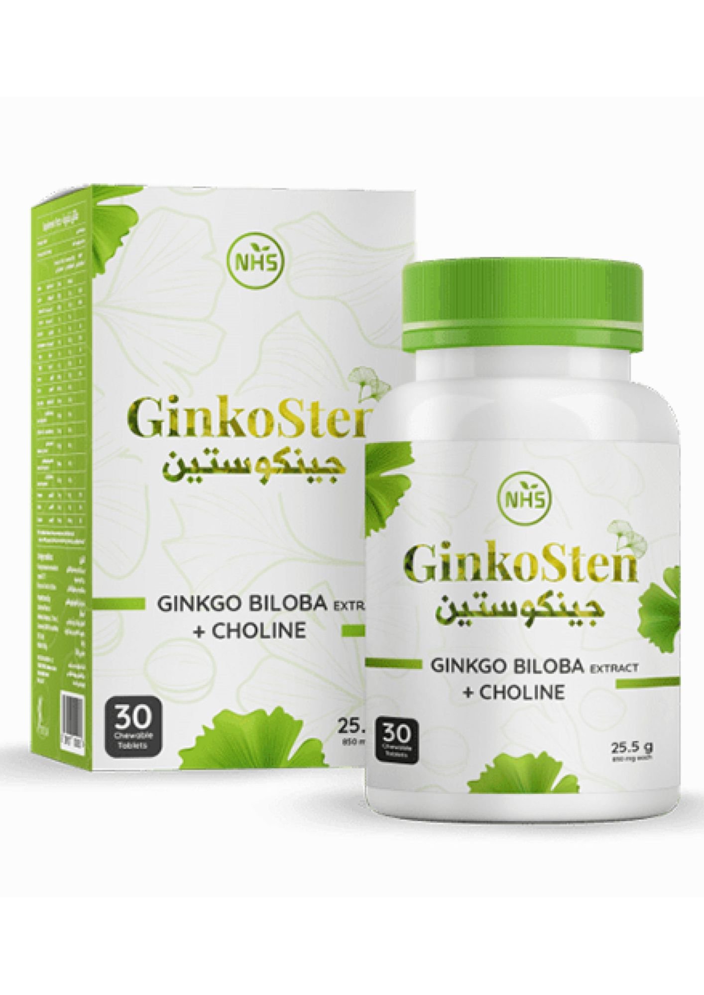 Nhs Ginkosten, Ginkgo Biloba 100 Mg, 30 Tablets - Image 1