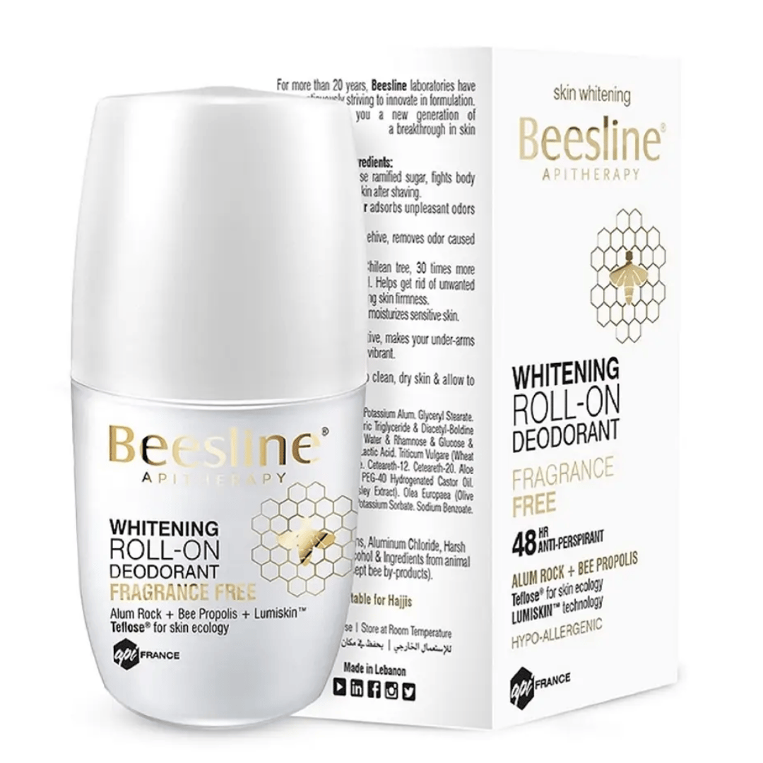 Beesline Deodorant Roll On Fragrance Free Effective 48 Hr - 50 Ml - Image 1