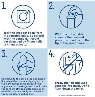 Durex Invisible Condoms, Ultra Thin, Ultra Sensitive Natural Rubber Latex Condoms for Men, 12 Condoms - Image 3