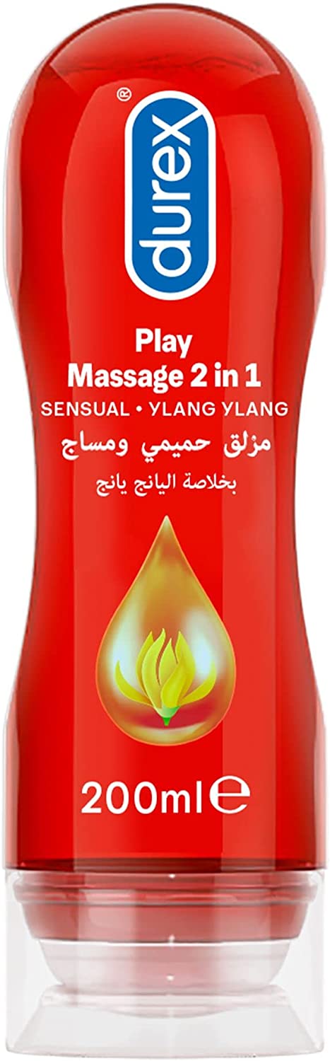 Durex Play Massage 2 in 1 Lubricant, Sensual, Ylang Ylang - Image 2