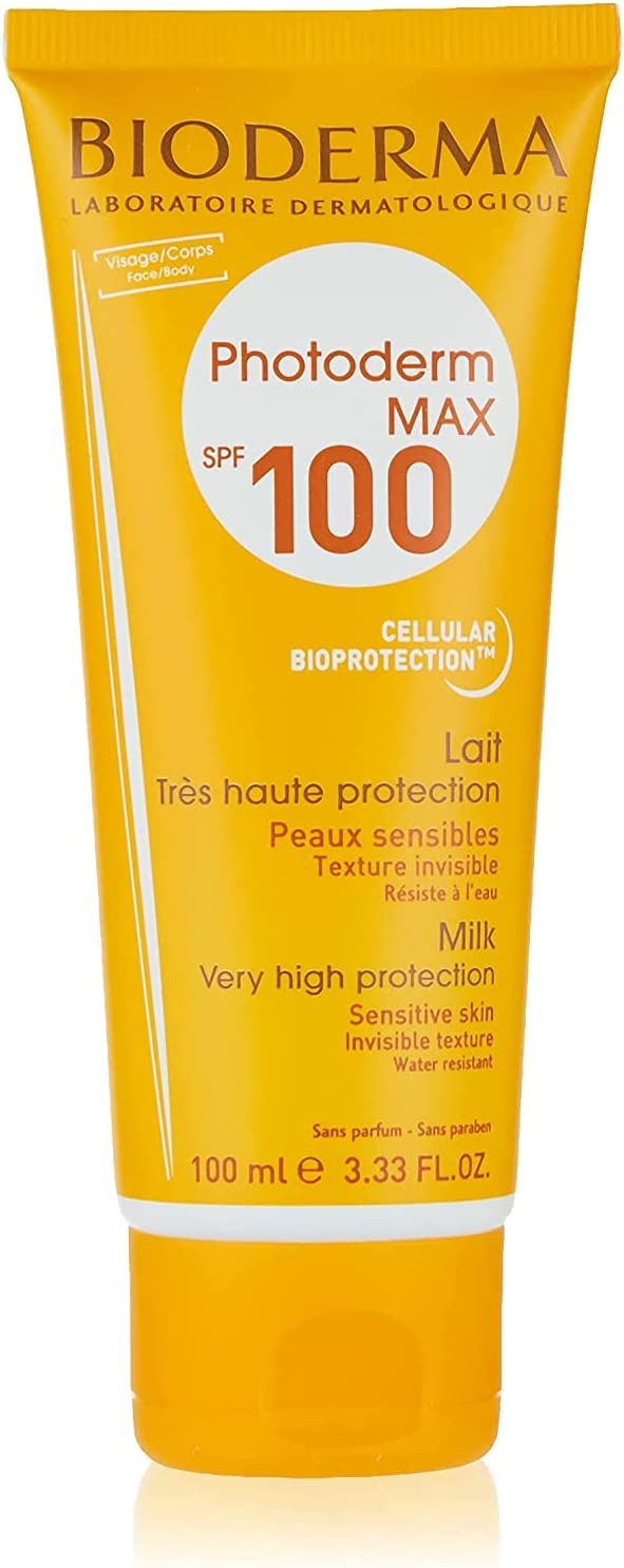 Bioderma Photoderm Max Lait Spf 100 Sunscreen Milk Light Texture, 100Ml - Image 1