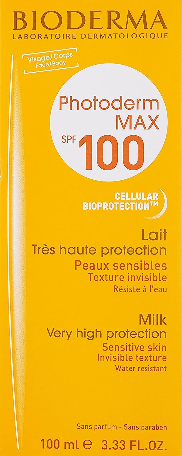 Bioderma Photoderm Max Lait Spf 100 Sunscreen Milk Light Texture, 100Ml - Image 2