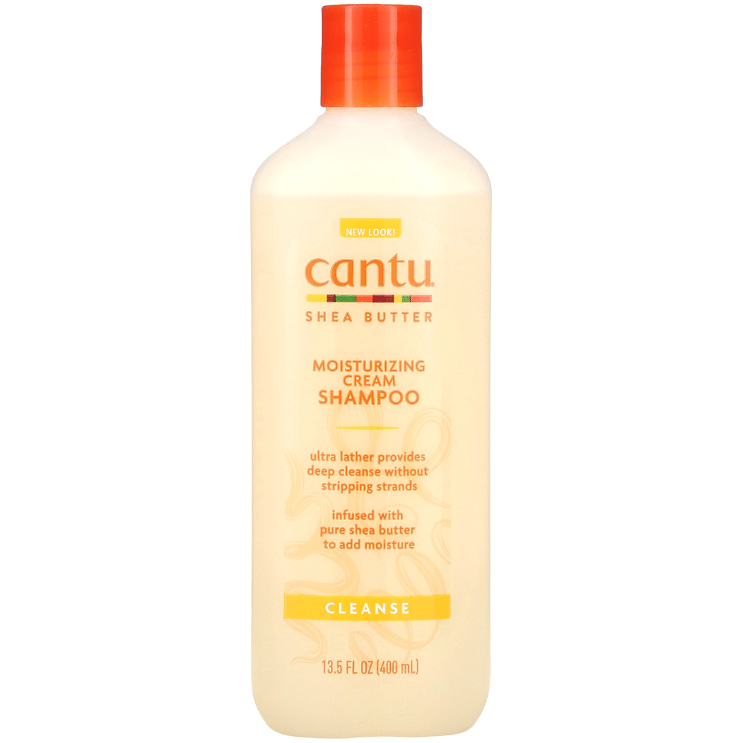 Cantu, Shea Butter Moisturizing Cream Shampoo - 400 ml - Image 1