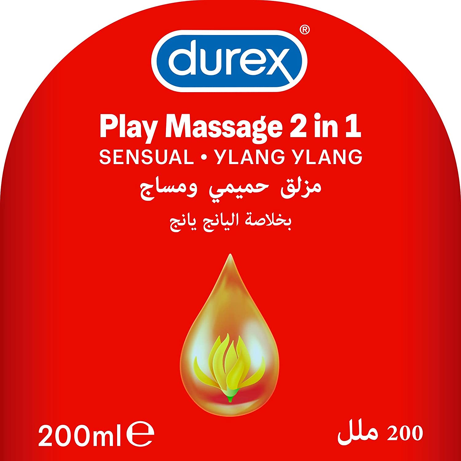 Durex Play Massage 2 in 1 Lubricant, Sensual, Ylang Ylang - Image 1