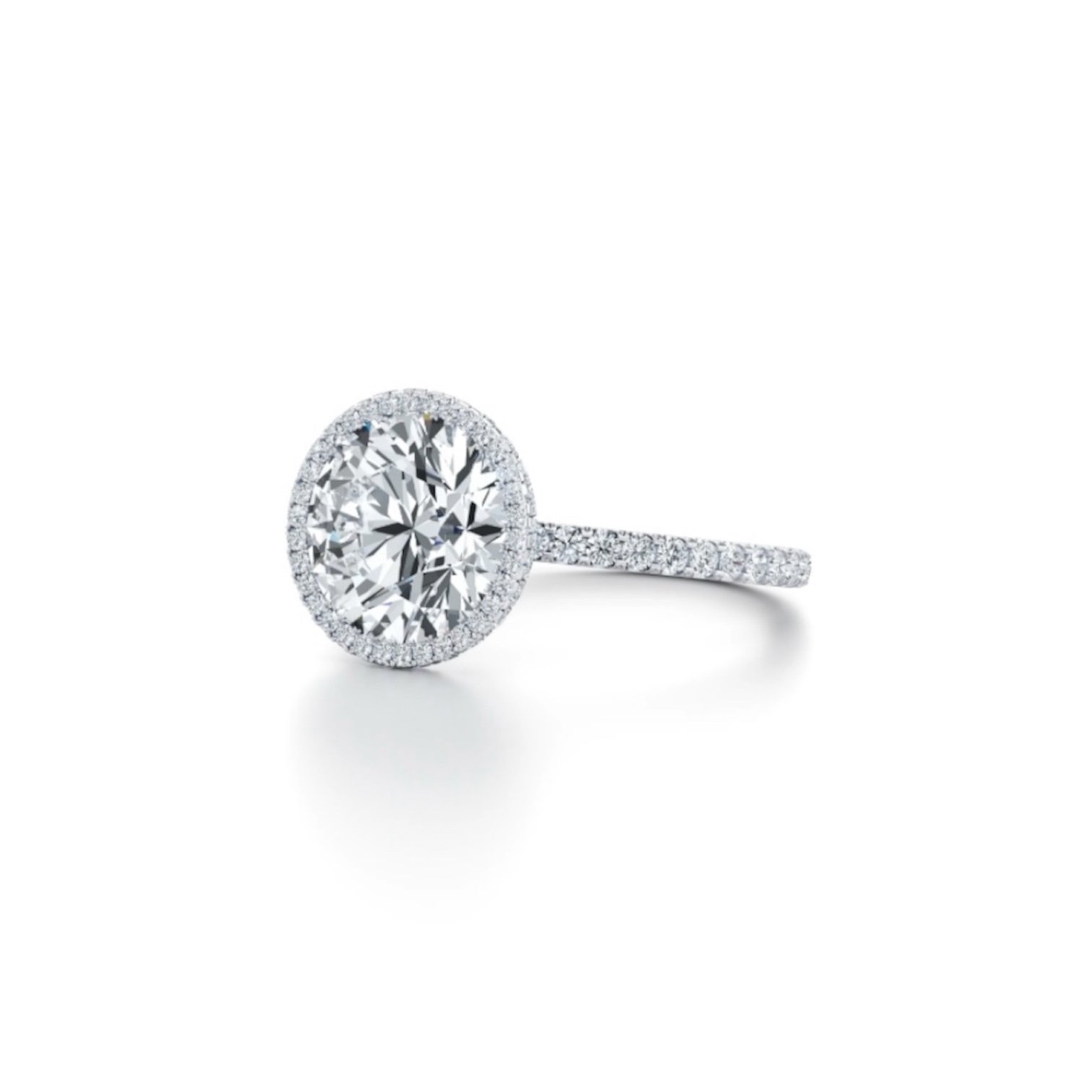 The Eternal Micropavé Halo Ring - Image 2
