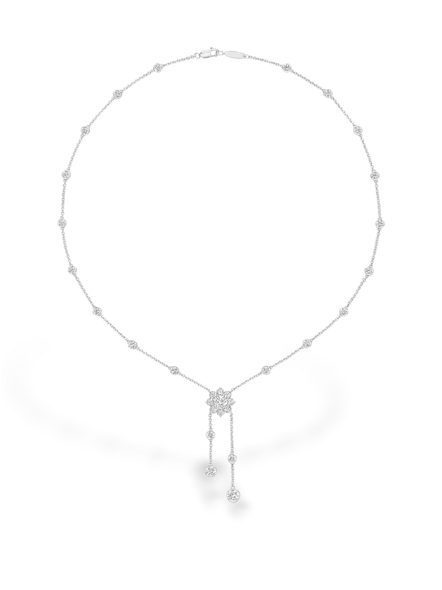 The Flora Luminary Lariat Necklace - Image 1