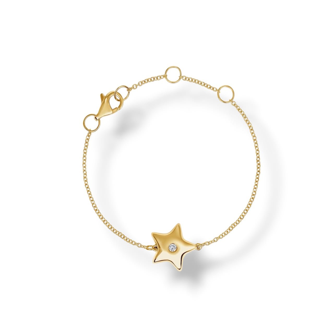 Star shaped Diamond Bracelet - Image 1