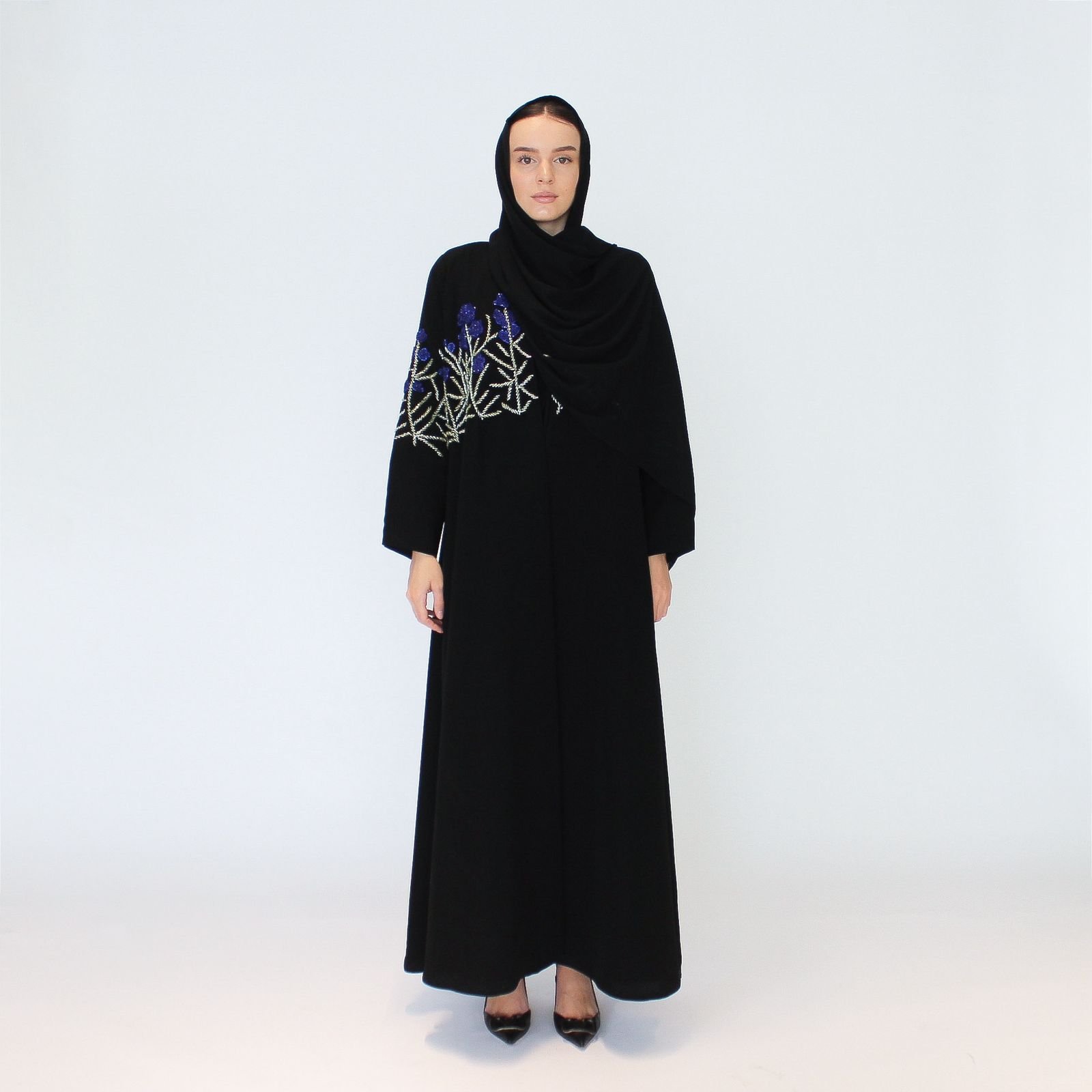 كريب اسود مع شك يدوي - صورة 1