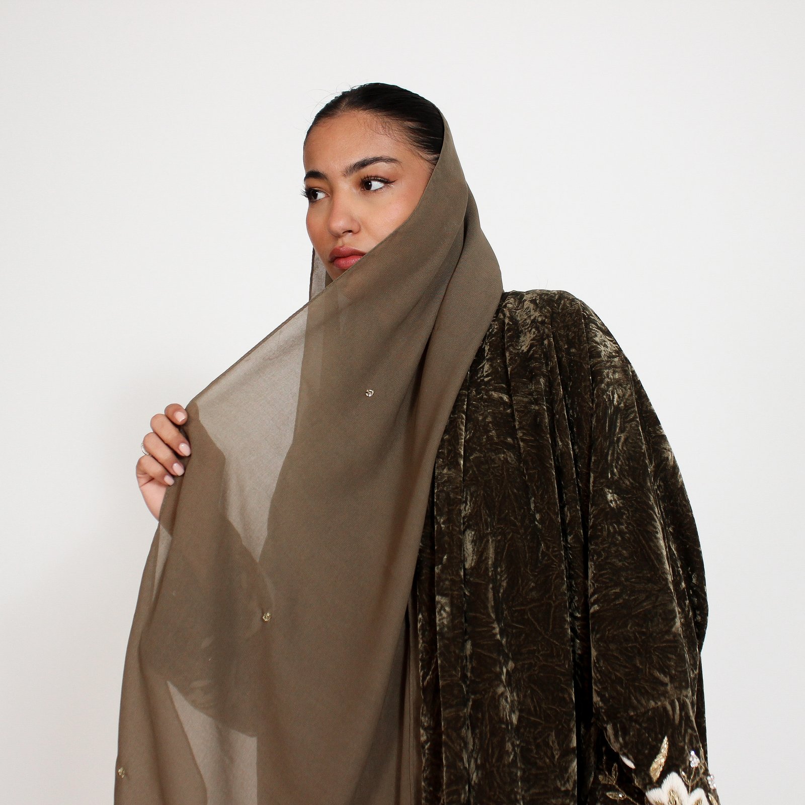 مخمل مطعج مع شك - Image 5