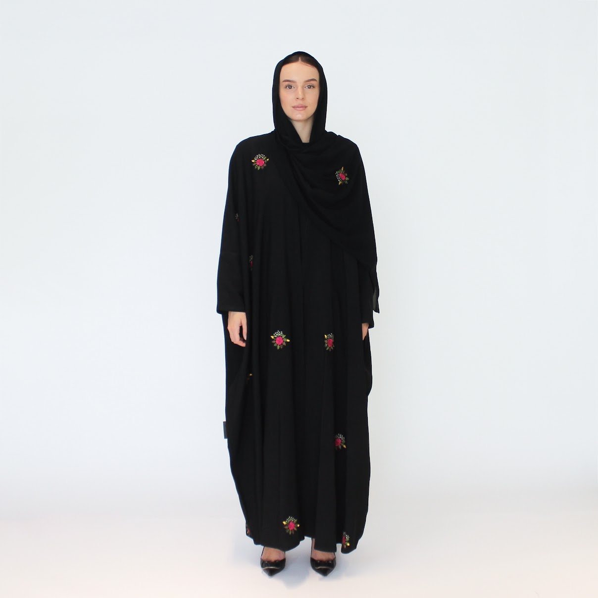 كريب مغسول مع تطريز يدوي - Image 1