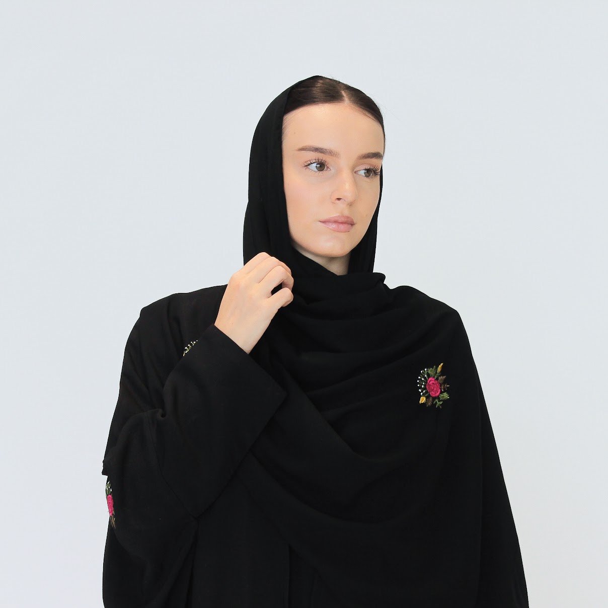 كريب مغسول مع تطريز يدوي - Image 6