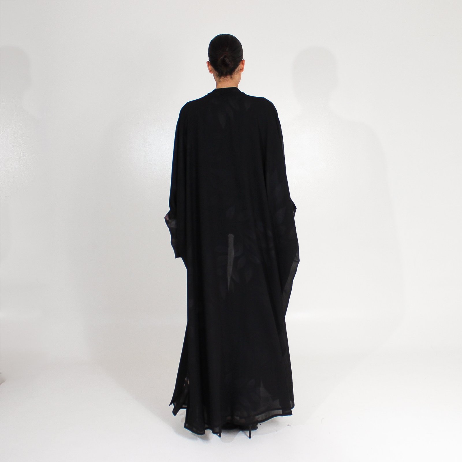 شيفون مبطن زيتي - Image 3