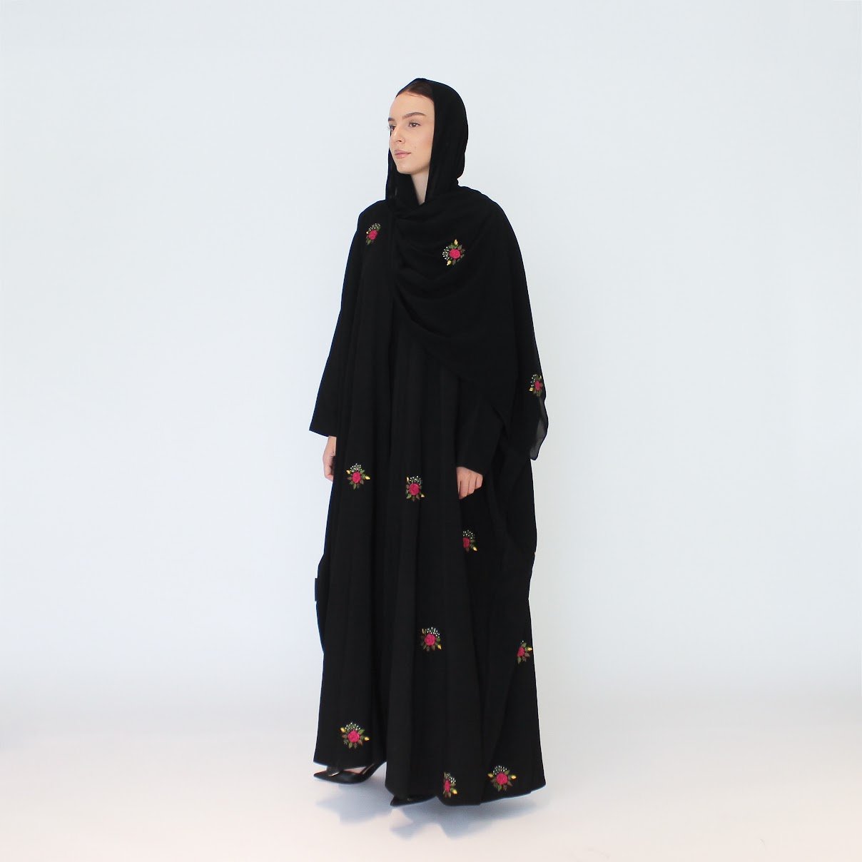 كريب مغسول مع تطريز يدوي - Image 2