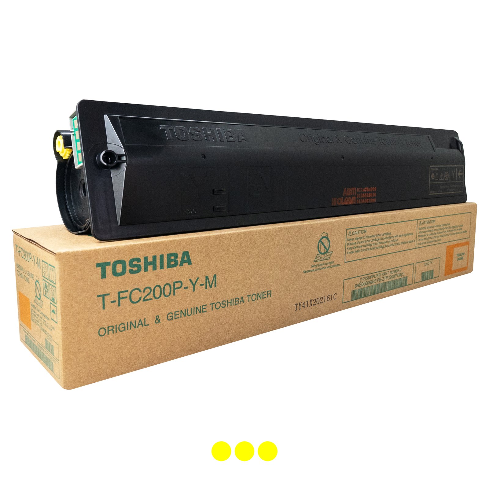 Toshiba T-FC200P-Y-M - Color Toner - Image 1