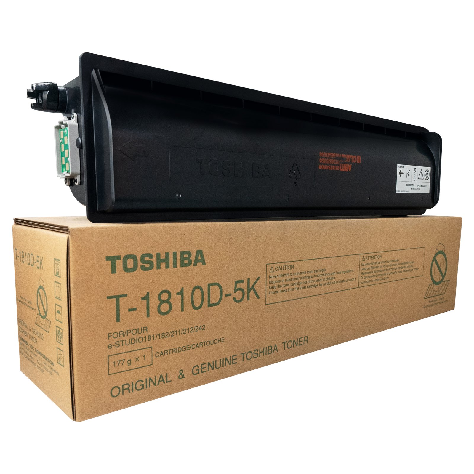 Toshiba T-1810D-5K - Mono Toner - Image 1