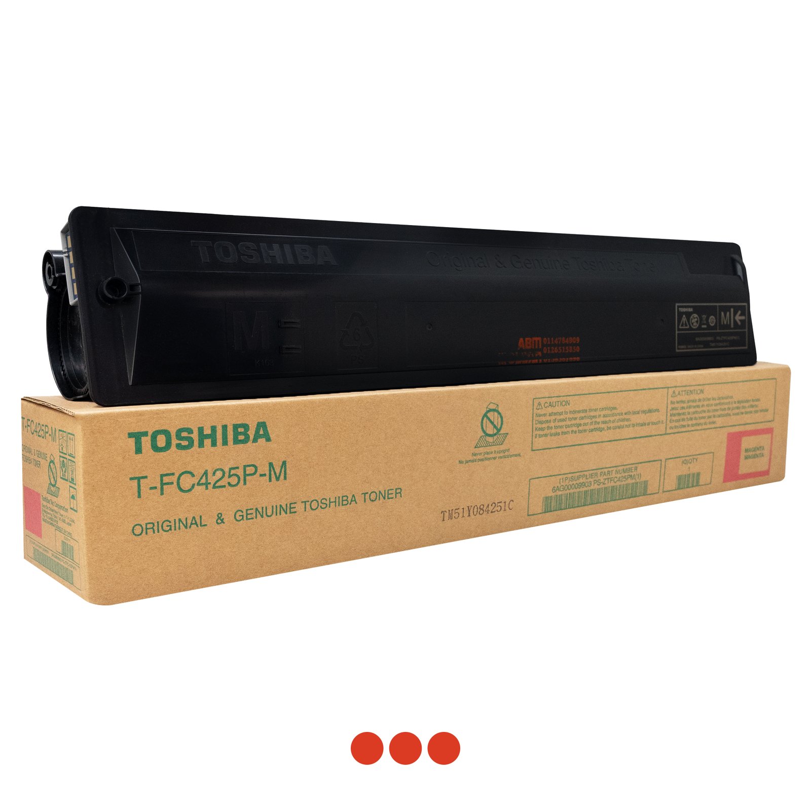Toshiba T-FC425P- M - Color Toner - صورة 1