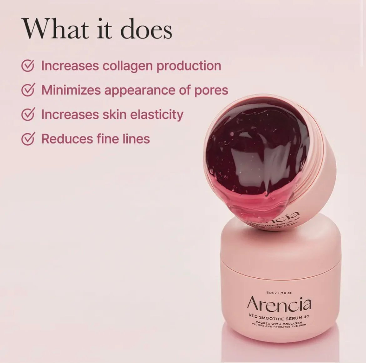 Arencia - Fresh Red Smoothie Serum 30 50g - صورة 1