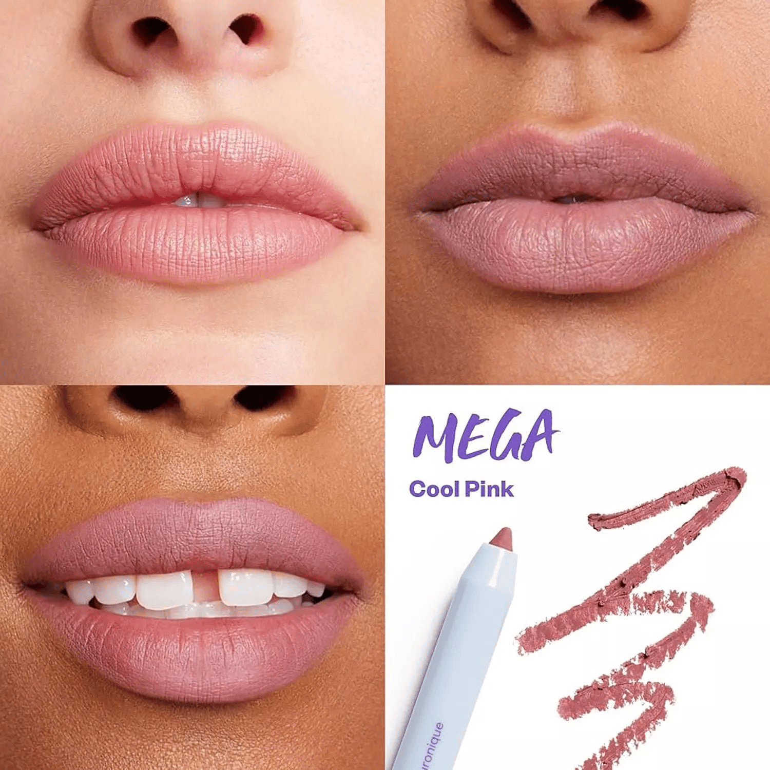 Kosas Hotliner Hyaluronic Acid Contouring Lip Liner shade Mega without box - صورة 2