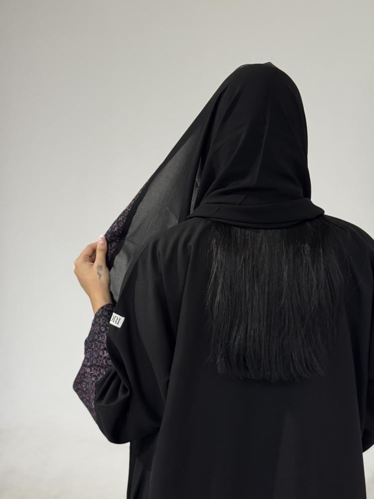 كتان مع أكمام ركامه بنفسجي - صورة 2