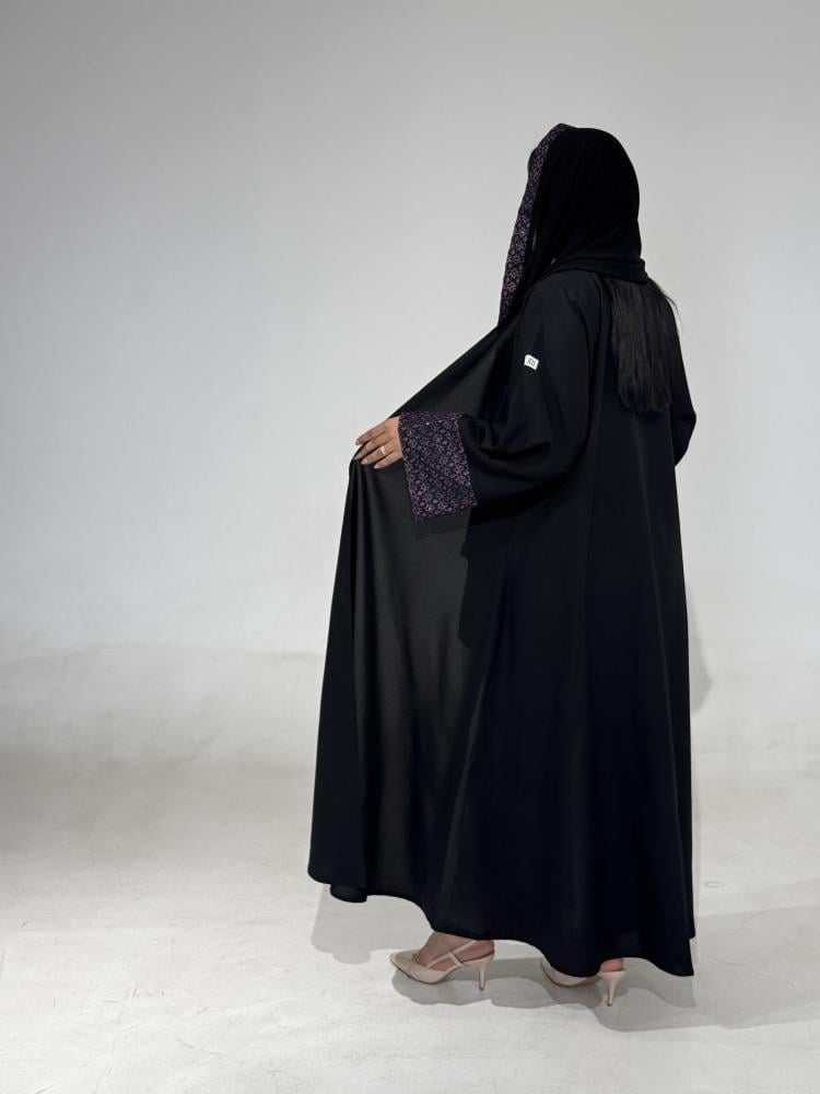 كتان مع أكمام ركامه بنفسجي - صورة 8