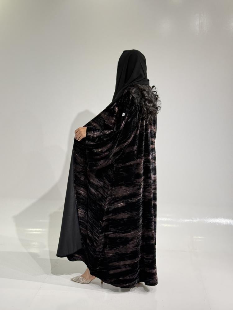 مخمل اسود مطبوع - صورة 9