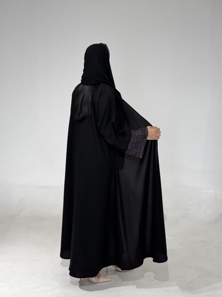كتان مع أكمام ركامه بنفسجي - صورة 9