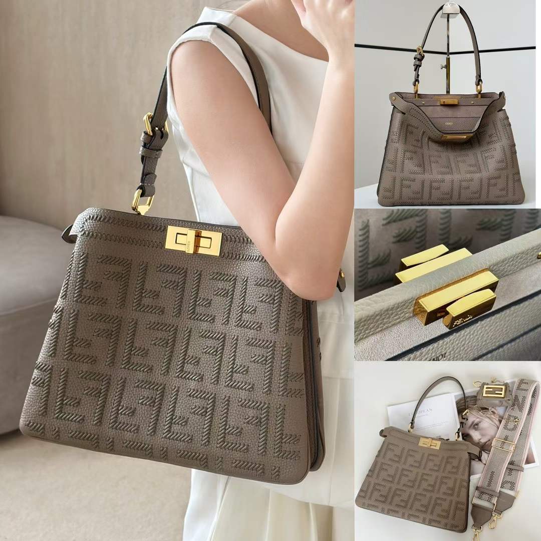 ماستر كواليتي فندي بيكابو    33cm Fendi  soft Peekaboo - صورة 1