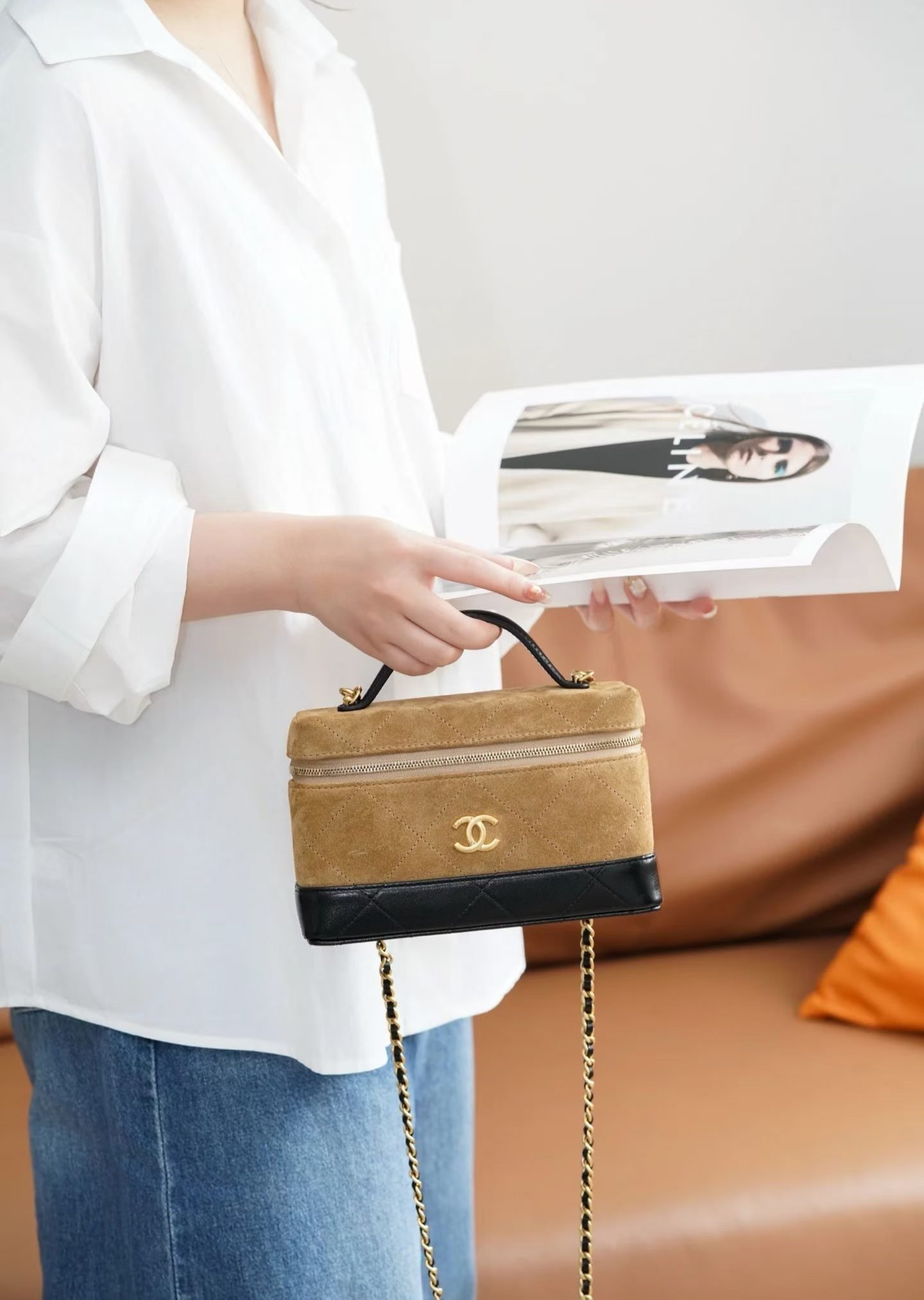 ماستر كواليتي شانيل فانيتي Chanel Vanity Case - صورة 1