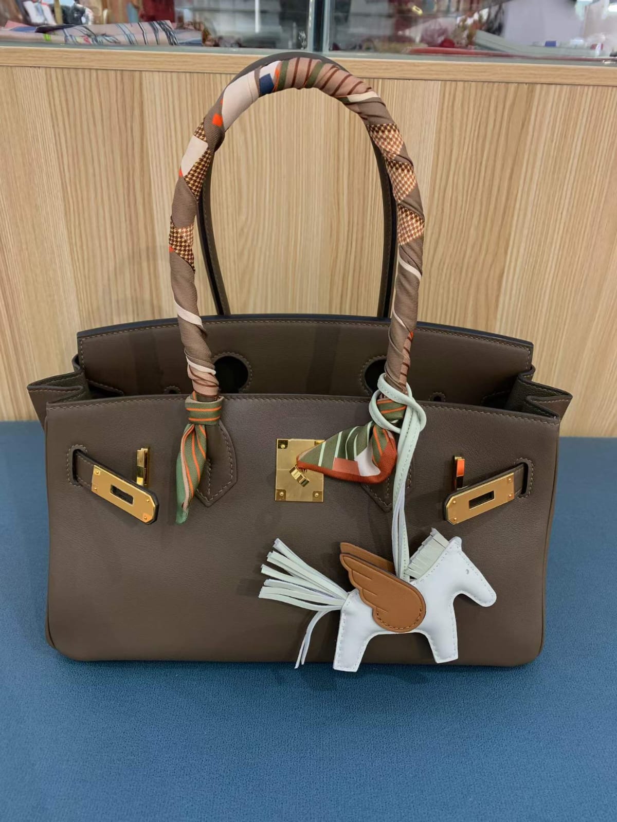 ماستر كواليتي هيرميس بيركن (Hermès Birkin) عريضة - صورة 1