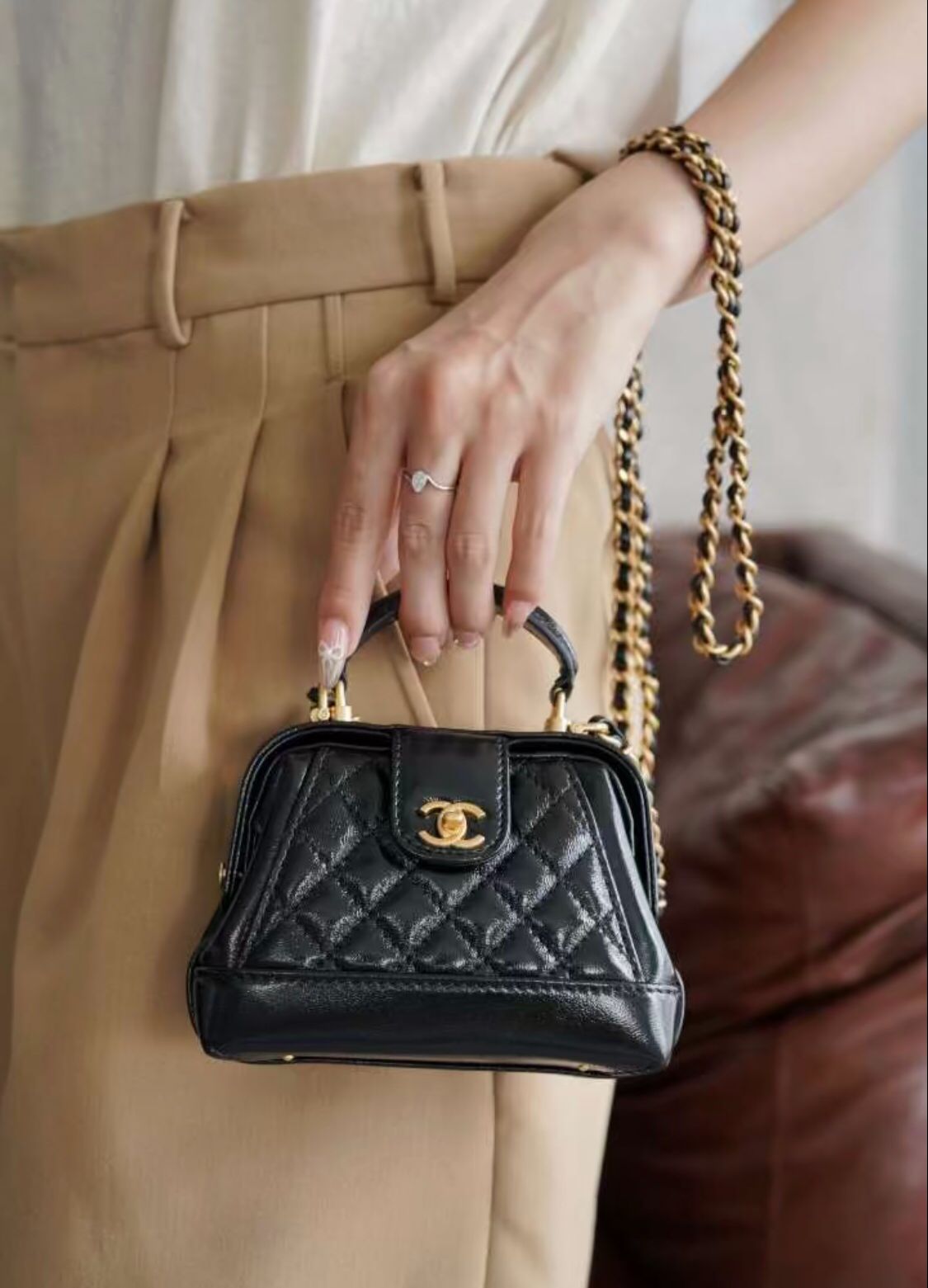 ماستر كواليتي شانيل دكتور Doctor Bag  - صورة 1