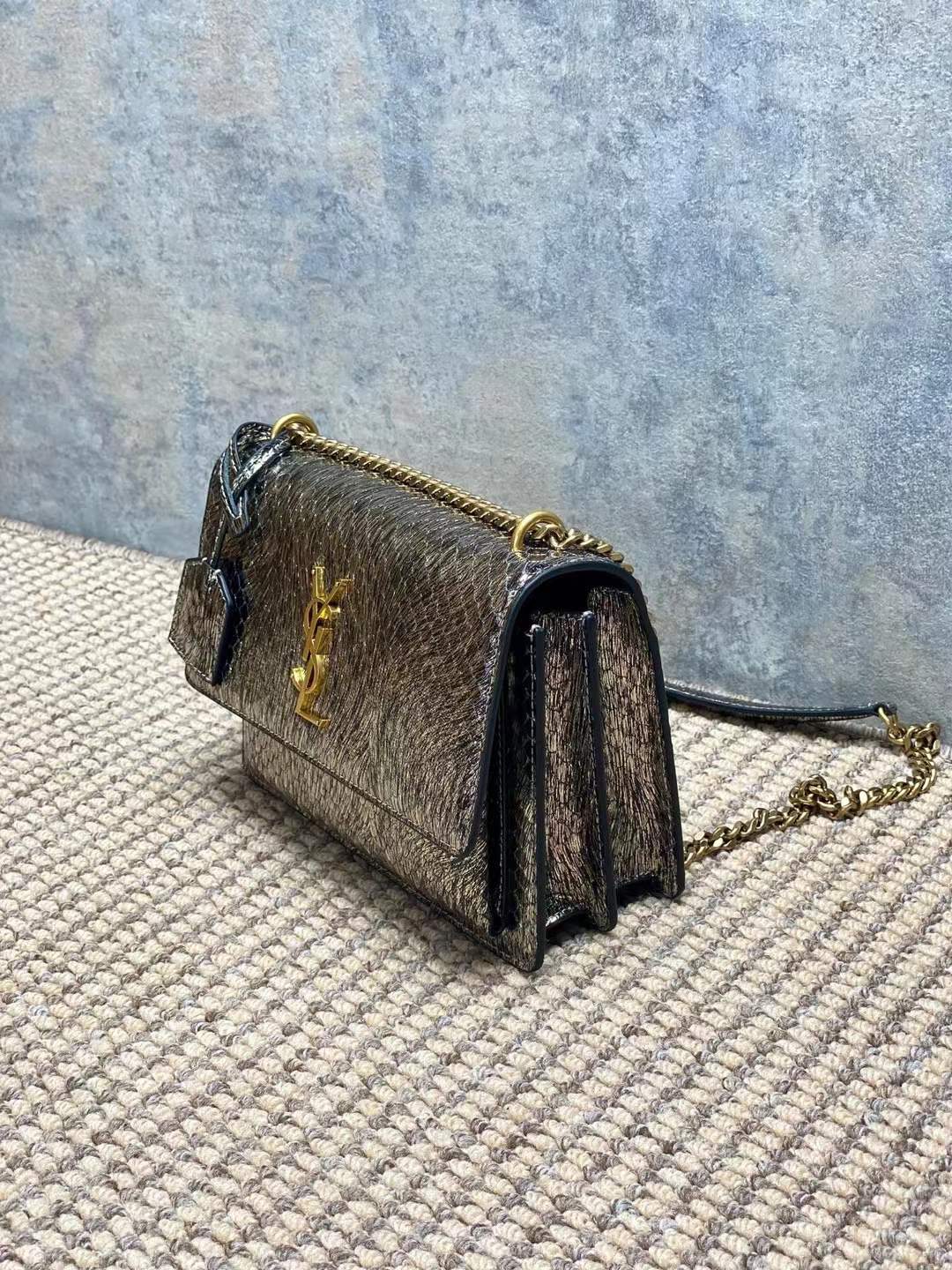 ماستر كواليتي 22cm سان لوران  Saint Laurent Small Kate    - صورة 5