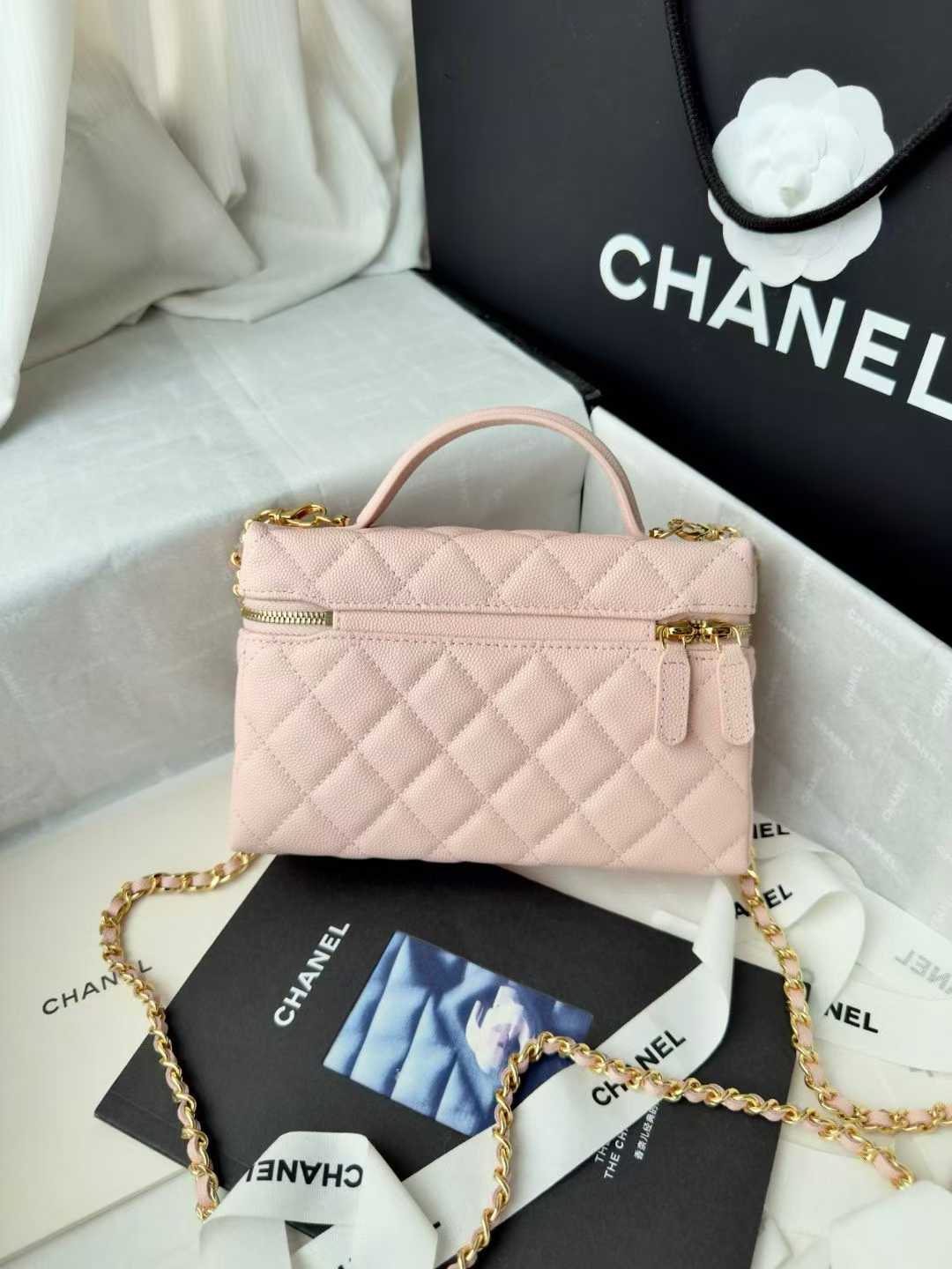 ماستر كواليتي شانيل فانيتي 19.5cm Chanel vanity case - صورة 3