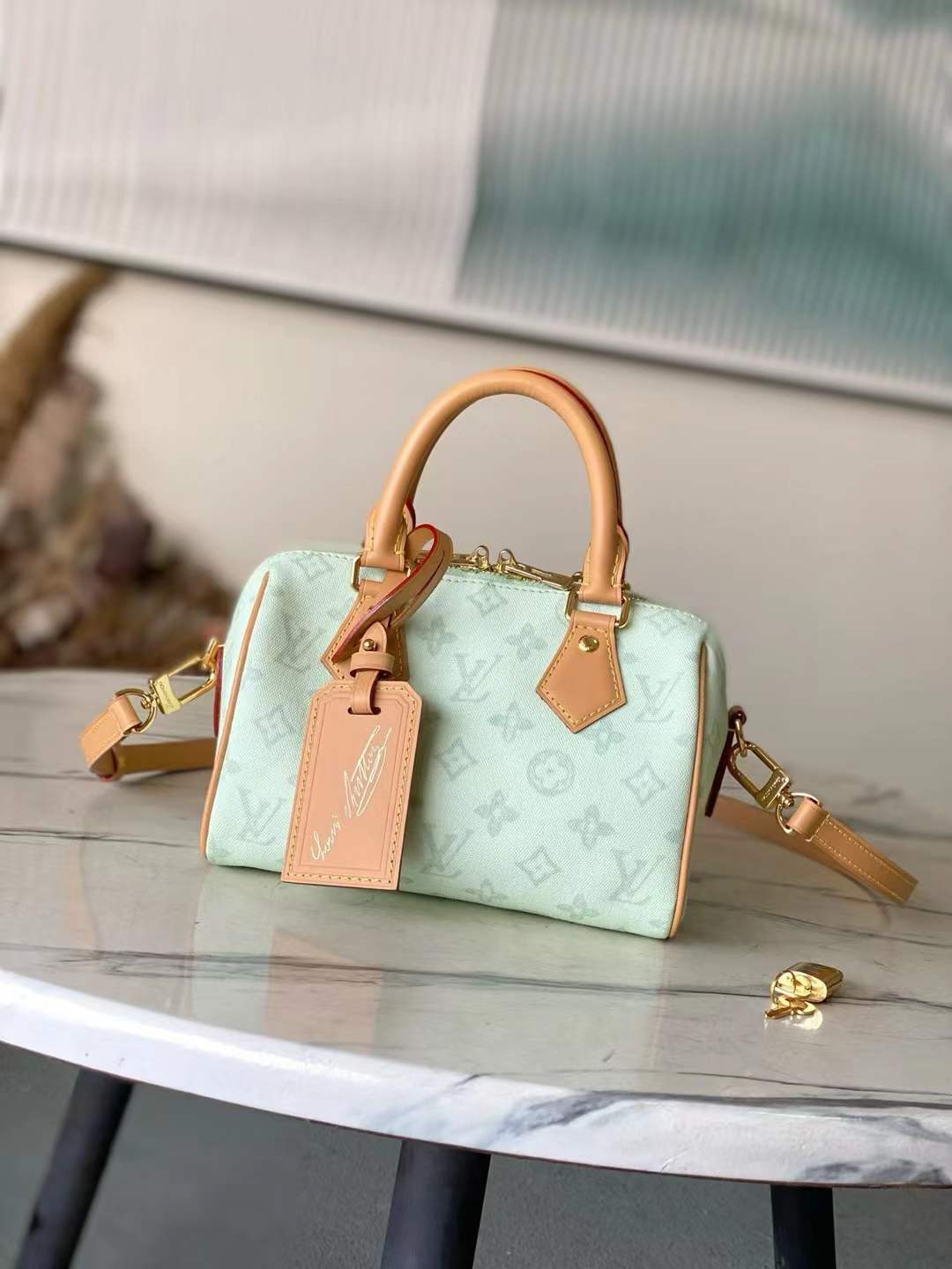 ماستر كواليتي لوي فيتون سبيدي  Louis Vuitton Speedy Bandoulière 20 - صورة 1