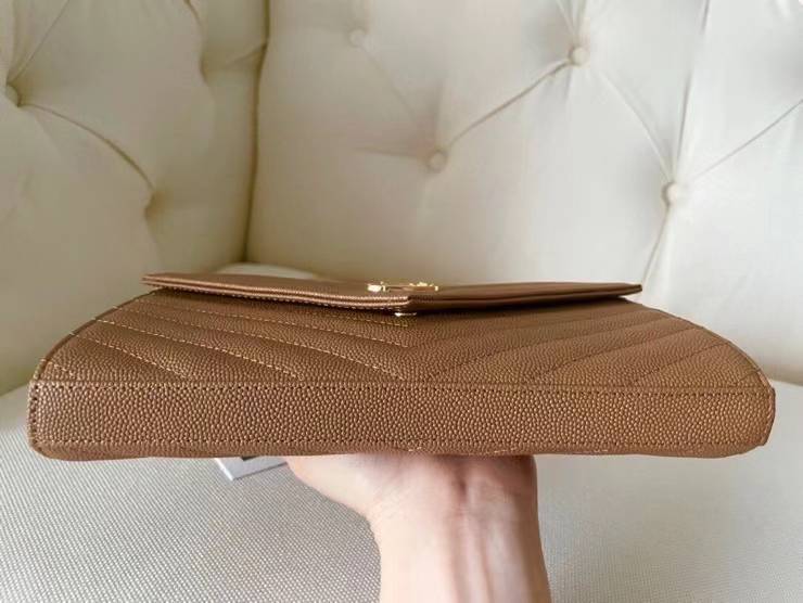 ماستر كواليتي سان لوران 22cm  Saint Laurent Monogram Chain Wallet - صورة 4