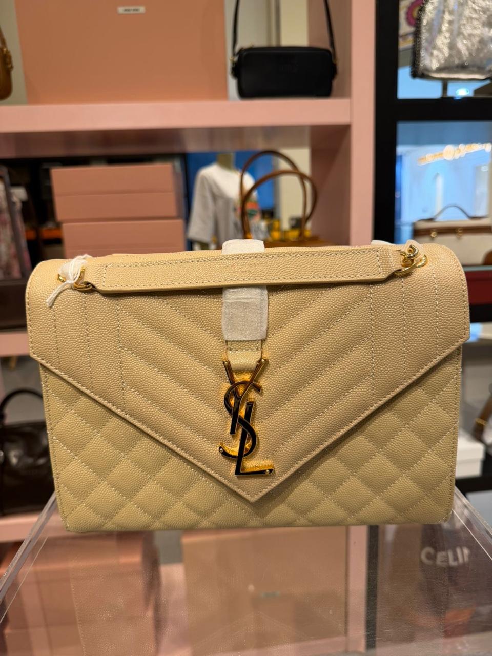 ماستر كواليتي  سان لوران باريس ساتشل (Saint Laurent Paris Satchel Bag) - صورة 1