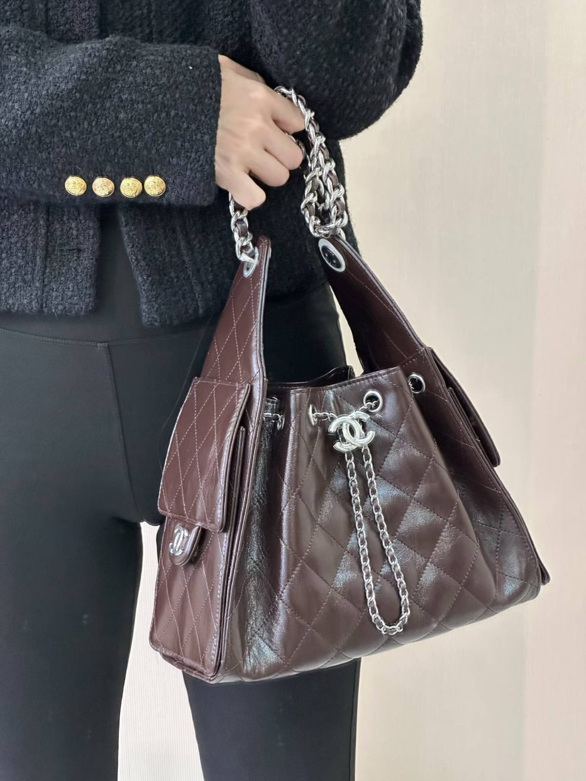 ماستر كواليتي شانيل Chanel 25 Hobo Bag - صورة 1