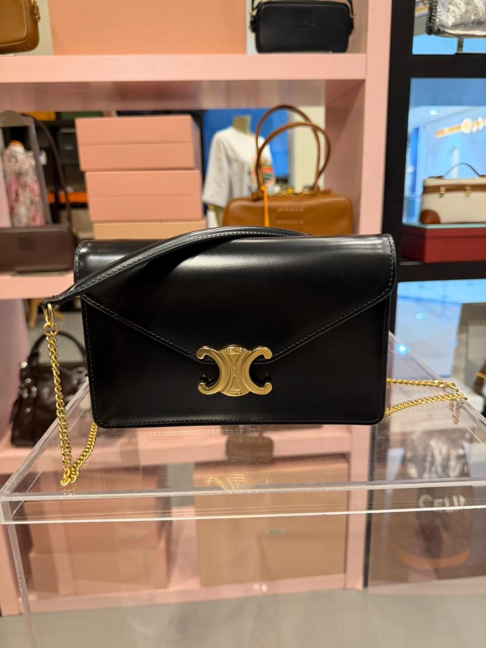 ماستر كواليتي مارغو بسلسلة من سيلين (Celine Margo Wallet On Chain) - صورة 1