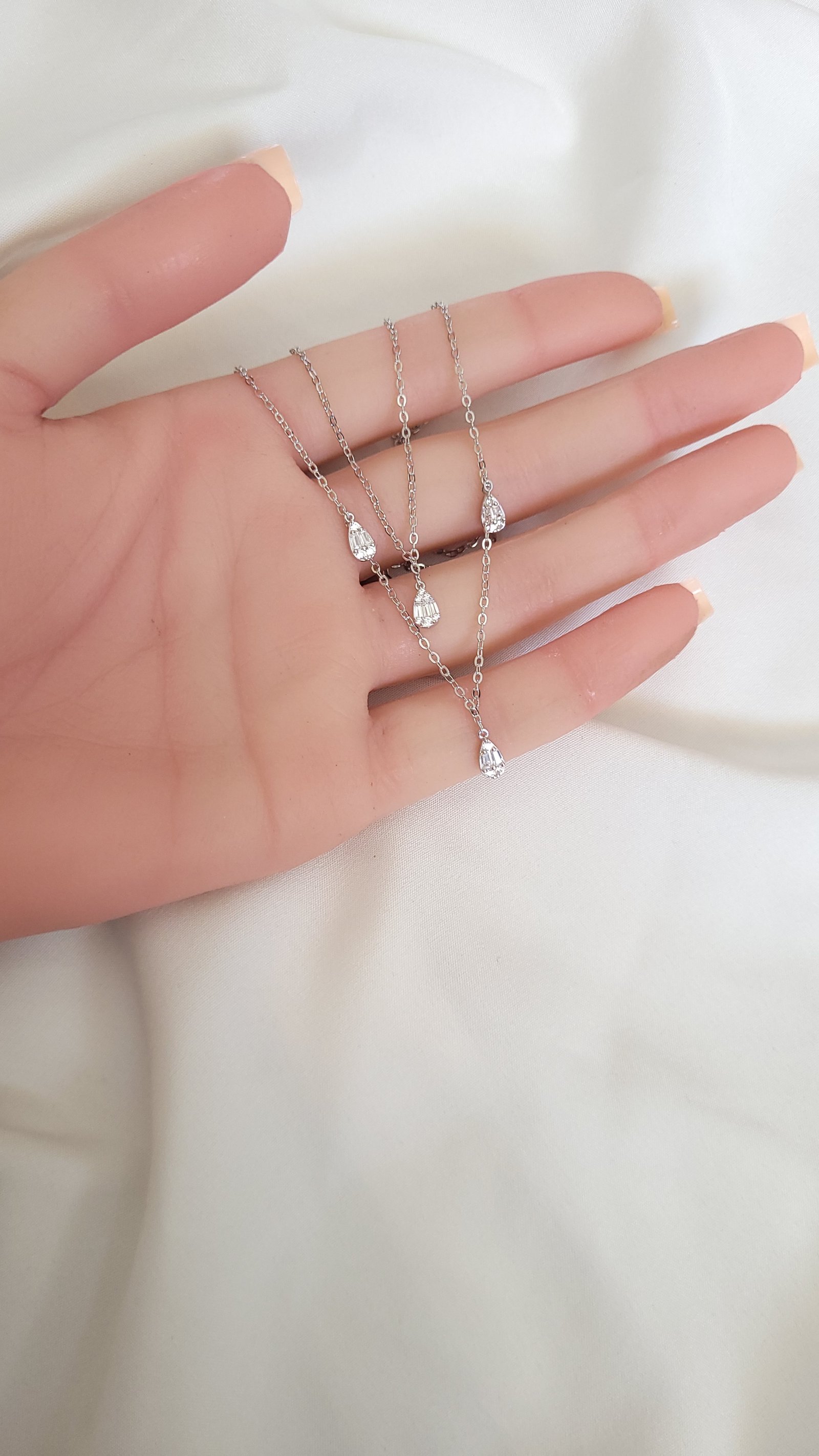 قلادة (شوكر) فضة عيار 925 - صورة 3