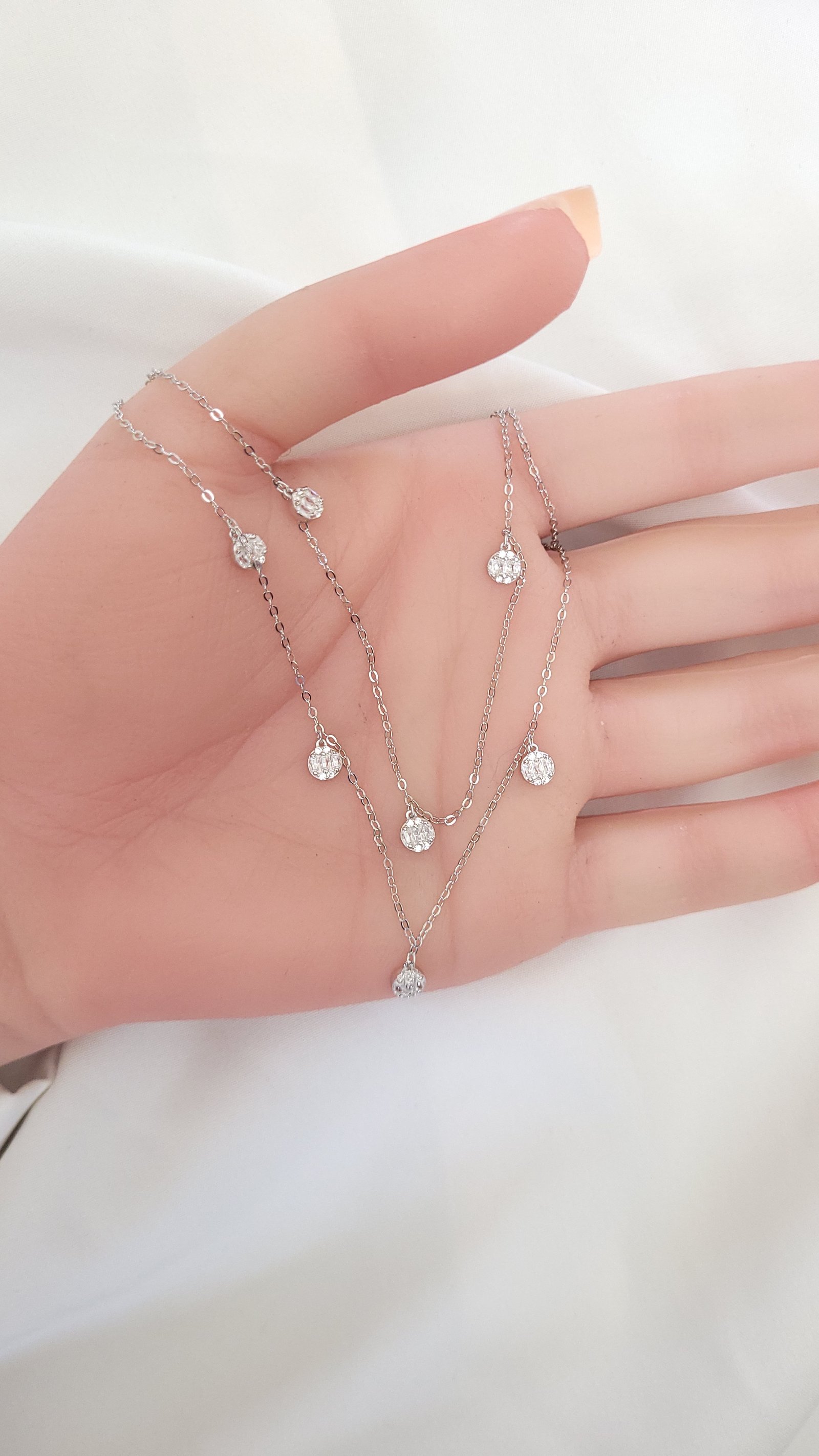 قلادة (شوكر) فضة عيار 925 - صورة 3