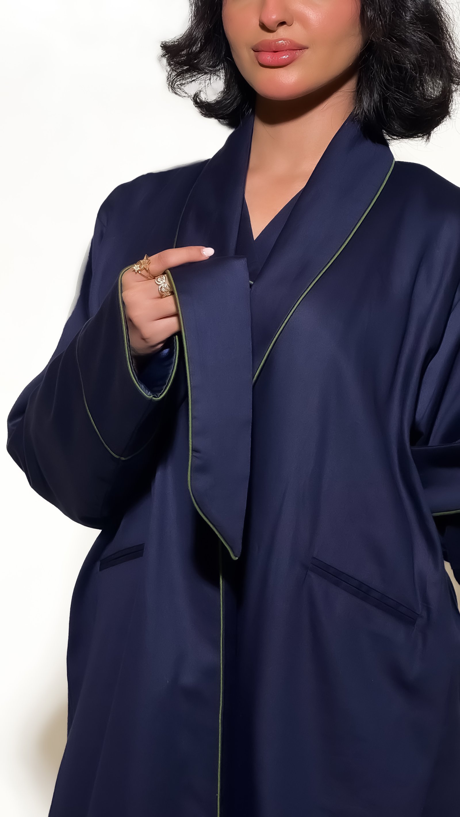 Navy Robe - صورة 2