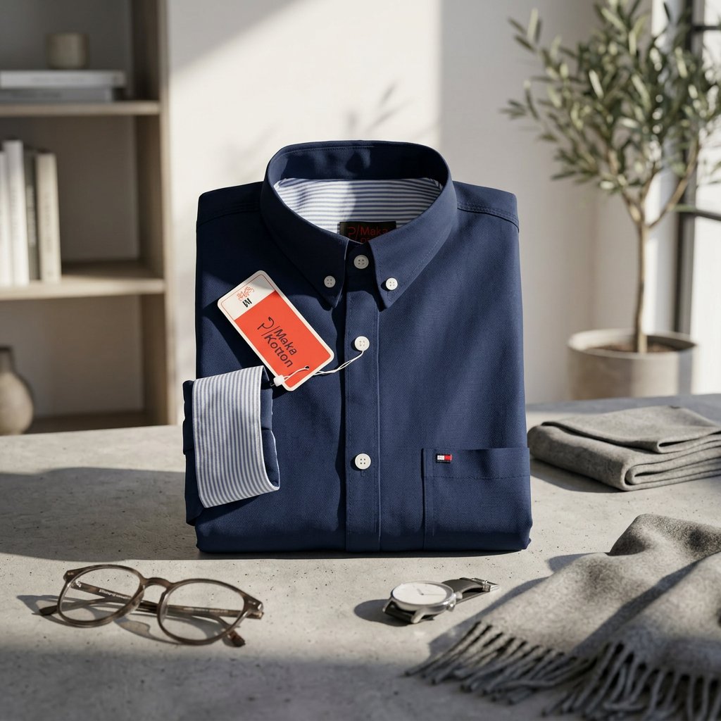 Modern Oxford Shirt with Pocket - Image 6