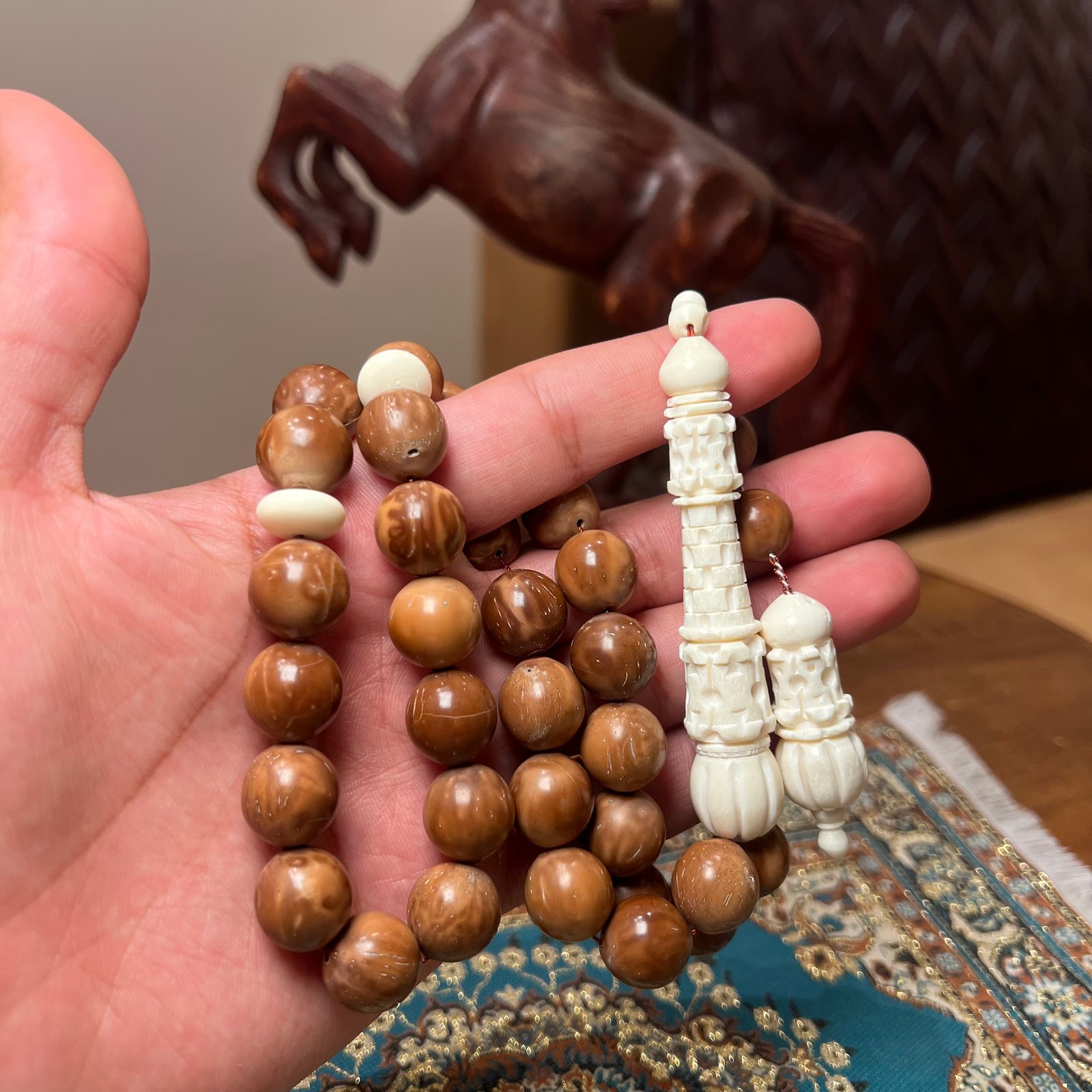 مسباح كوك جامبو مع عظم جمل  - صورة 2